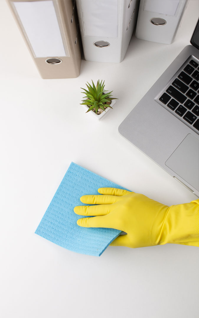 Fotografía sobre la limpieza